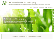 Tablet Screenshot of lawnpeople.com